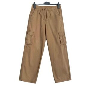 L.L.Bean Khaki Cotton Cargo Pants